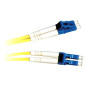 Lanview LVO231409 câble de fibre optique 5 m 2x LC OS2 Jaune