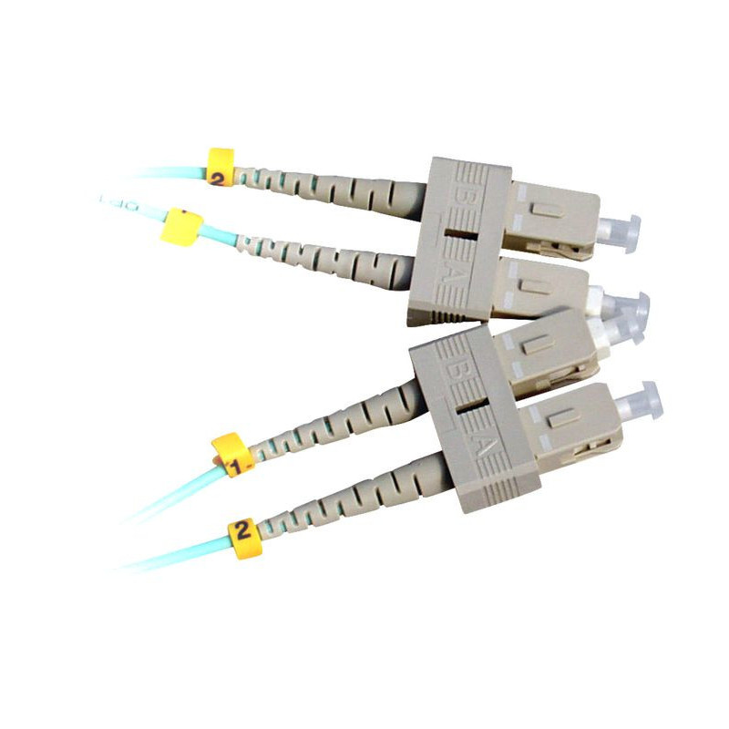 Lanview LVO231474 câble de fibre optique 3 m 2x SC OM3 Couleur aqua