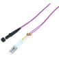 Microconnect FIB432005-4 câble de fibre optique 5 m LC MT-RJ OM4 Violet