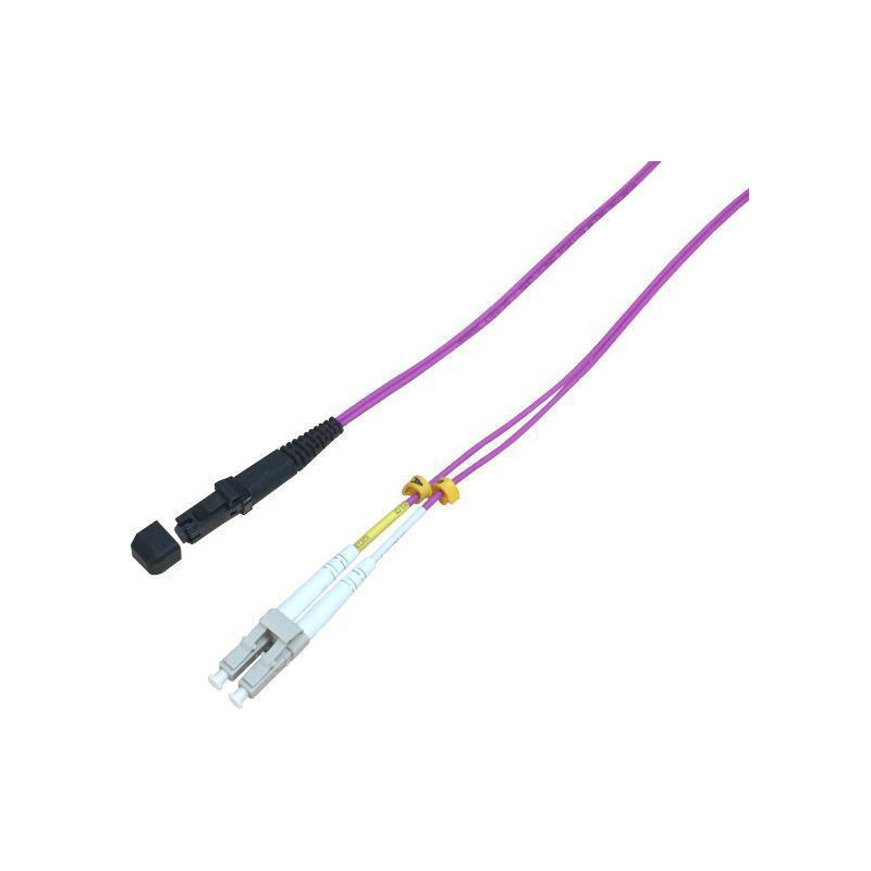 Microconnect FIB432010-4 câble de fibre optique 10 m LC MT-RJ OM4 Violet