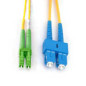 Microconnect FIB841001 câble de fibre optique 1 m SC LC Jaune