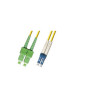 Microconnect FIB841010 câble de fibre optique 10 m SC LC OS2 Jaune