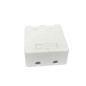 Lanview LVN127767 prise de courant 2 x RJ-45 Blanc