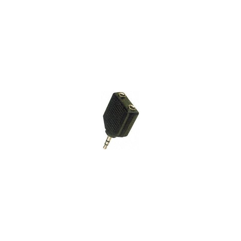 Microconnect 3.5mm - 2x3.5mm Noir
