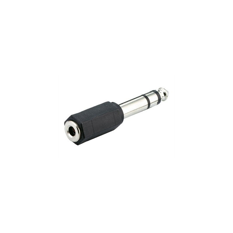 Microconnect 6.3mm/3.5mm M/F 3,5mm Noir