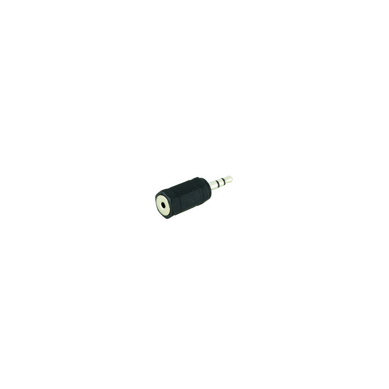 Microconnect 3.5mm/2.5mm M/F 2,5 mm Noir