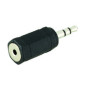 Microconnect 3.5mm/2.5mm M/F 2,5 mm Noir