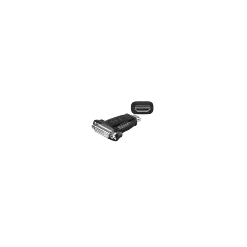 Microconnect HDM1924F changeur de genre de câble DVI 24+1 HDMI 19-Pin Noir