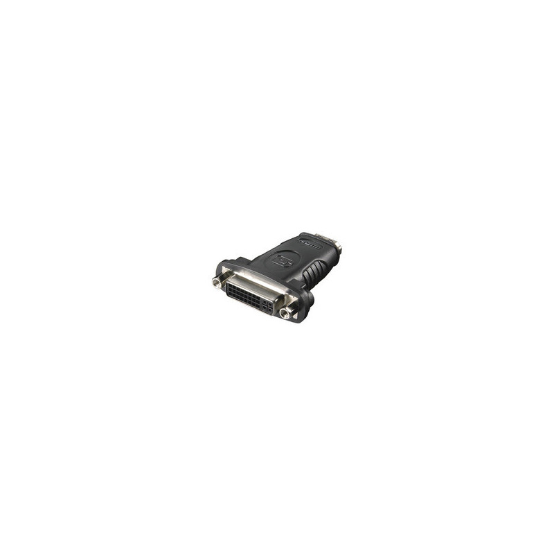 Microconnect HDM19F24F changeur de genre de câble HDMI DVI-D Noir