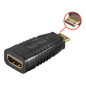 Microconnect HDM19F19MC changeur de genre de câble mini HDMI HDMI Noir