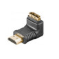 Microconnect HDM19F19MA2 changeur de genre de câble HDMI Noir