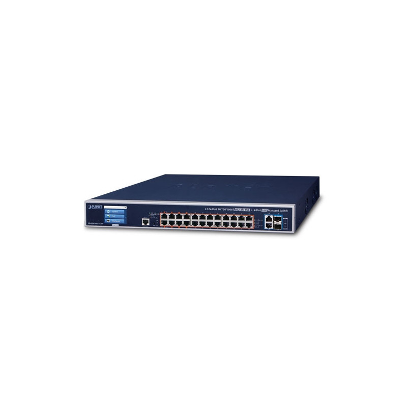 PLANET GS-6320-24UP2T2XV commutateur réseau Géré L3 Gigabit Ethernet (10/100/1000) Connexion Ethernet, supportant