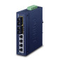 PLANET ISW-621T commutateur réseau Non-géré L2 Fast Ethernet (10/100) Bleu