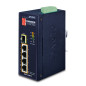 PLANET ISW-514PTF commutateur réseau Non-géré Fast Ethernet (10/100) Connexion Ethernet, supportant l'alimentation via ce port