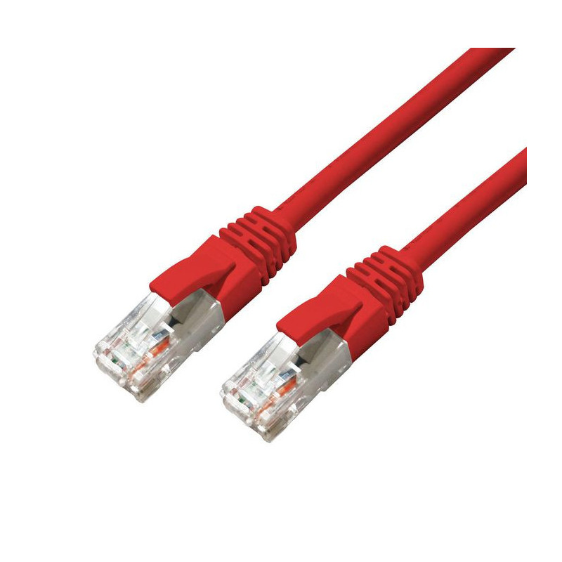 Microconnect MC-UTP6A0025R câble de réseau Rouge 0,25 m Cat6a U/UTP (UTP)