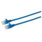 Microconnect V-UTP6A003B-SLIM câble de réseau Bleu 0,3 m Cat6a U/UTP (UTP)