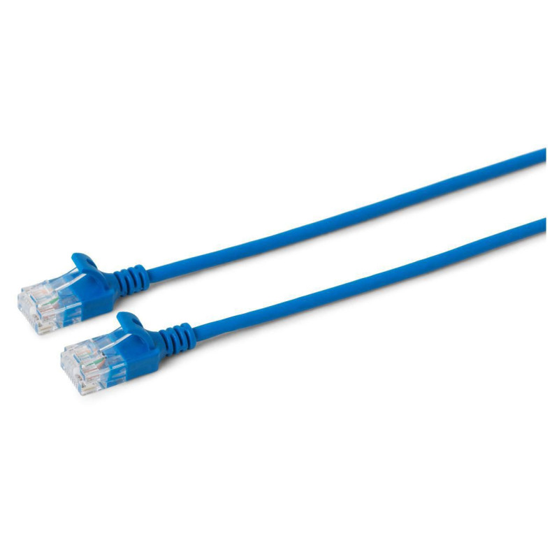 Microconnect V-UTP6A04B-SLIM câble de réseau Bleu 4 m Cat6a U/UTP (UTP)