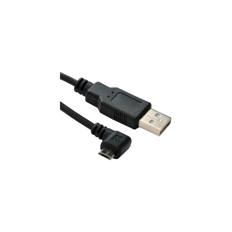 Microconnect USBABMICRO3ANG câble USB 3 m USB 2.0 Micro-USB B USB A Noir