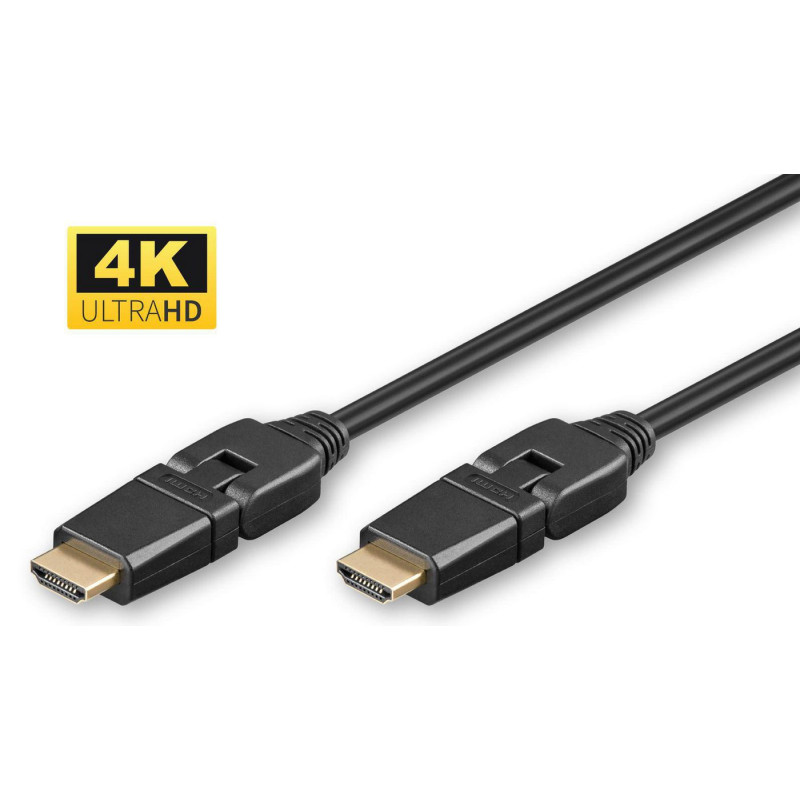 Microconnect HDM19191.5FS câble HDMI 1,5 m HDMI Type A (Standard) Noir