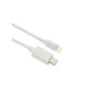 Microconnect USB C/Lightning, 1 m Blanc