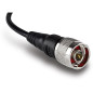 Trendnet TEW-L402 câble coaxial 2 m Type-N Noir, Bleu