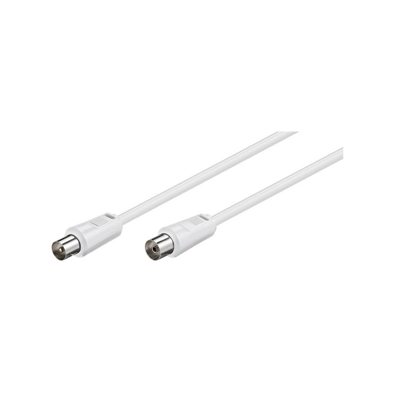 Microconnect COAX050W câble coaxial 5 m Blanc