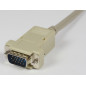 Microconnect SCSE15GG2 câble VGA 2 m VGA (D-Sub) Beige