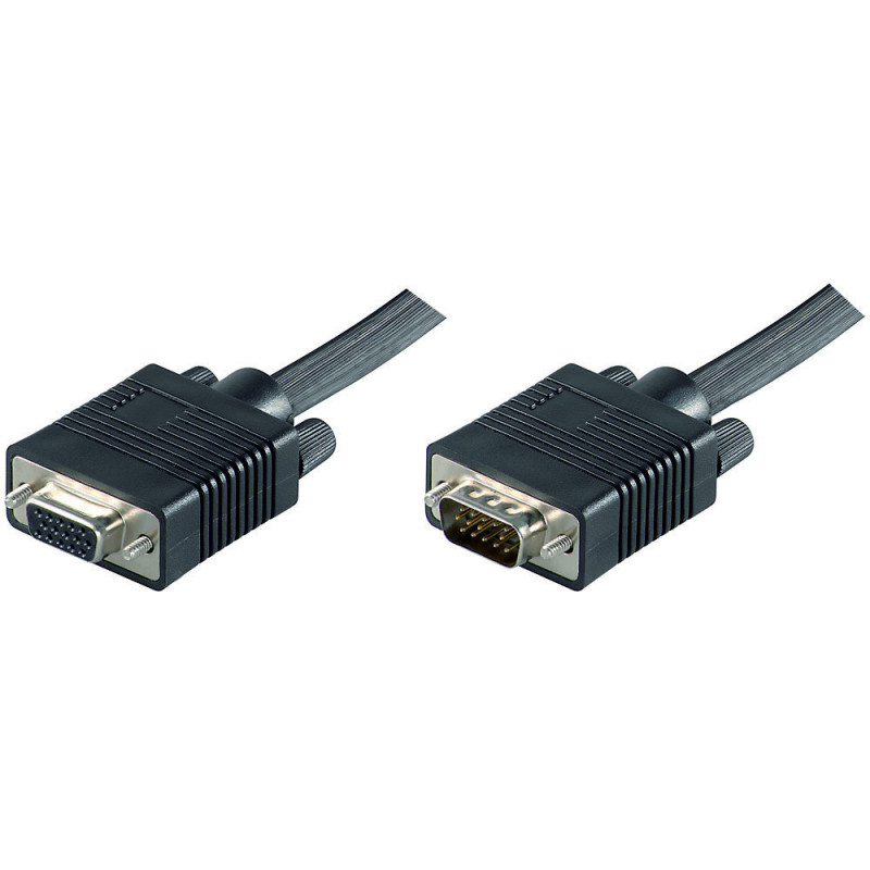 Microconnect MONGH2B câble VGA 2 m VGA (D-Sub) Noir