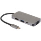 Microconnect USB3.1CCOM16 station d'accueil Avec fil USB 3.2 Gen 1 (3.1 Gen 1) Type-C Gris