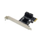 Microconnect MC-PCIE-561 carte et adaptateur d'interfaces Interne