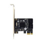 Microconnect MC-PCIE-561 carte et adaptateur d'interfaces Interne