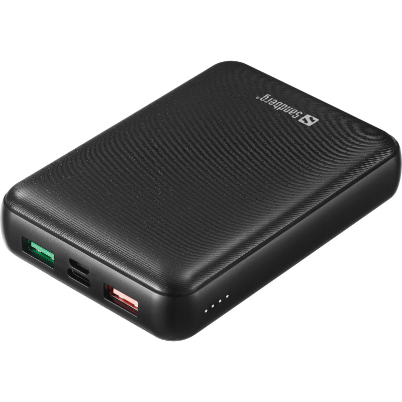 Sandberg 420-66 banque d'alimentation électrique Lithium-Ion (Li-Ion) 15000 mAh Noir