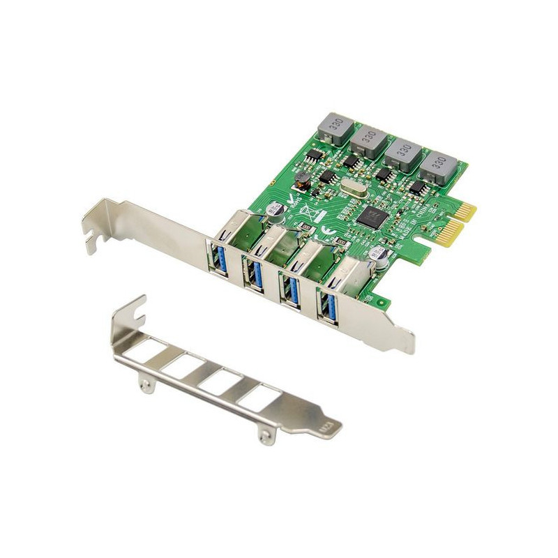 Microconnect MC-PCIE-634 carte et adaptateur d'interfaces Interne USB 2.0