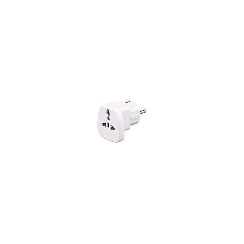 Microconnect PETRAVEL adaptateur prise d'alimentation Universel Blanc