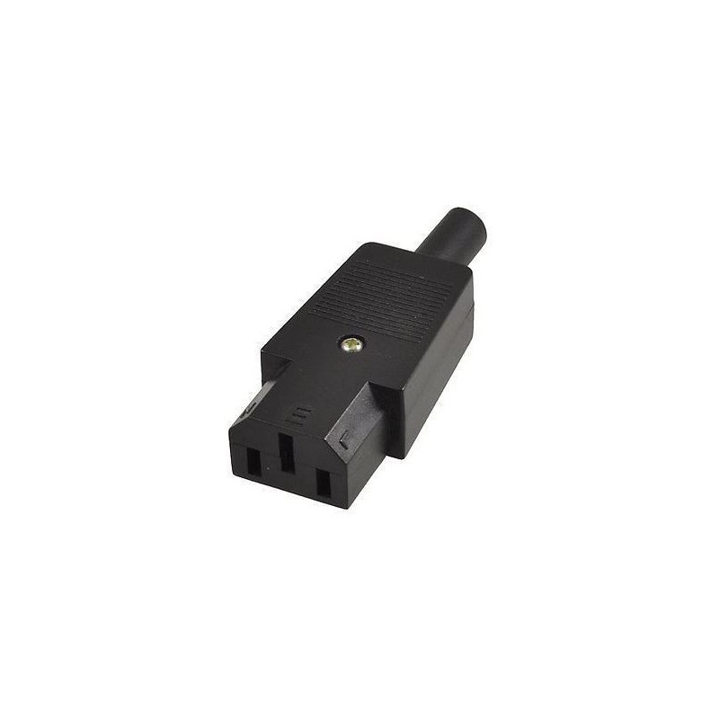 Microconnect C13PLUG adaptateur prise d'alimentation C13 Noir