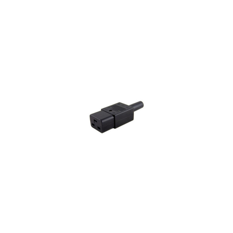 Microconnect C19PLUG câble électrique Noir Coupleur C19