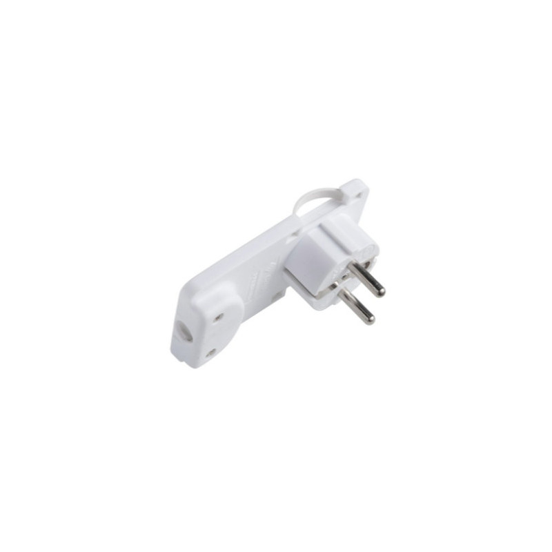 Microconnect PESCHPLUG-W adaptateur prise d'alimentation Type F Blanc