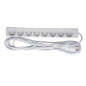 Microconnect GRU00850WDK multiprise 5 m 8 sortie(s) CA Intérieure Blanc