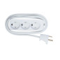 Microconnect GRU035WDK multiprise 5 m 3 sortie(s) CA Intérieure Blanc