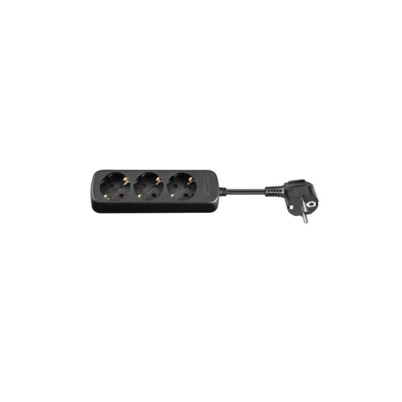 Microconnect GRU0035B multiprise 5 m 3 sortie(s) CA Intérieure Noir