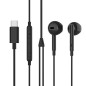 eSTUFF ES652201 écouteur/casque Écouteurs Avec fil Ecouteurs Musique USB Type-C Noir