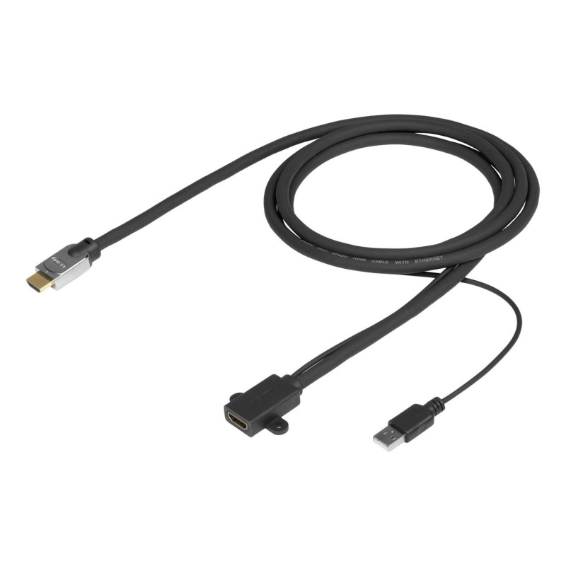 Vivolink PROHDMIHDMFM5-LSZH câble HDMI 5 m HDMI Type A (Standard) Noir