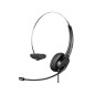 Sandberg USB Office Headset Mono Casque Avec fil Arceau Bureau/Centre d'appels USB Type-A Noir