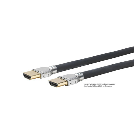 Vivolink PROHDMIFUHD1 câble HDMI 1 m HDMI Type A (Standard) Noir
