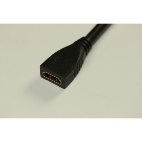 Vivolink PROHDMIHDFFWP câble HDMI 0,25 m HDMI Type A (Standard) Noir