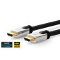 Vivolink PROHDMIHDM0.5 câble HDMI 0,5 m HDMI Type A (Standard) Noir