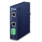 PLANET IPOE-173S séparateur voix-données Bleu Connexion Ethernet, supportant l'alimentation via ce port (PoE)