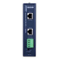 PLANET IPOE-173S séparateur voix-données Bleu Connexion Ethernet, supportant l'alimentation via ce port (PoE)