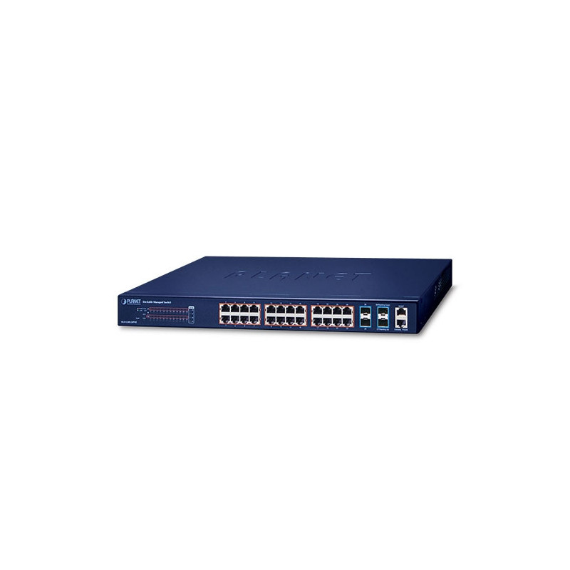 PLANET SGS-5240-24P4X commutateur réseau Géré L2/L3 Gigabit Ethernet (10/100/1000) Connexion Ethernet, supportant