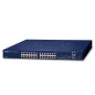 PLANET SGS-5240-24T4X commutateur réseau Géré L2/L3 Gigabit Ethernet (10/100/1000) Bleu